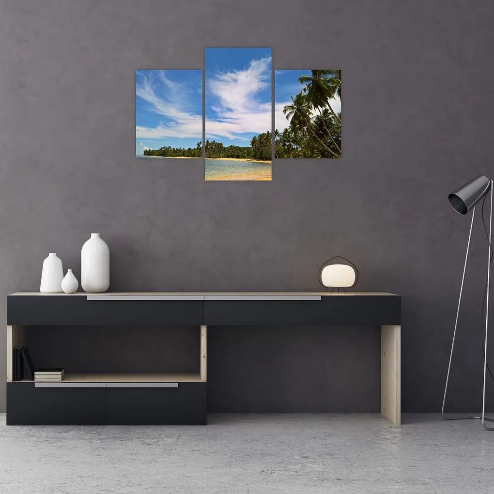 Tablou cu plajă (90x60 cm)