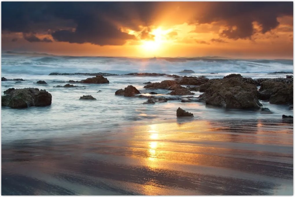 Tablou - Marea scăldată de soare (90x60 cm)