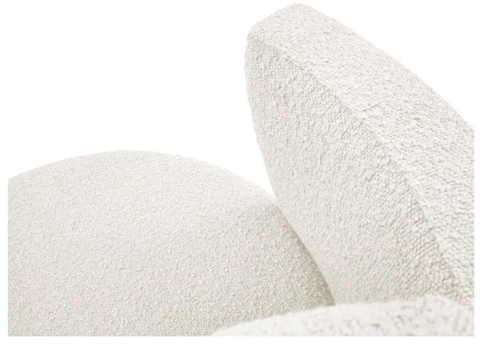 Fotoliu pivotant Interieurs 86 Nael, alb