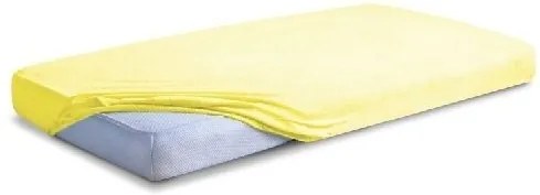 Husa impermeabila pentru saltele Frotir 60x120cm Baby Matex Galbena