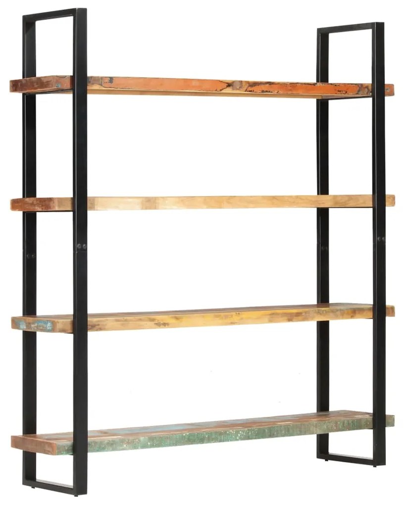 vidaXL Bibliotecă cu 4 rafturi, 160 x 40 x 180 cm, lemn masiv reciclat