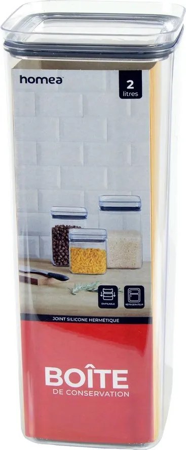 Recipient din plastic pentru alimente – Homéa
