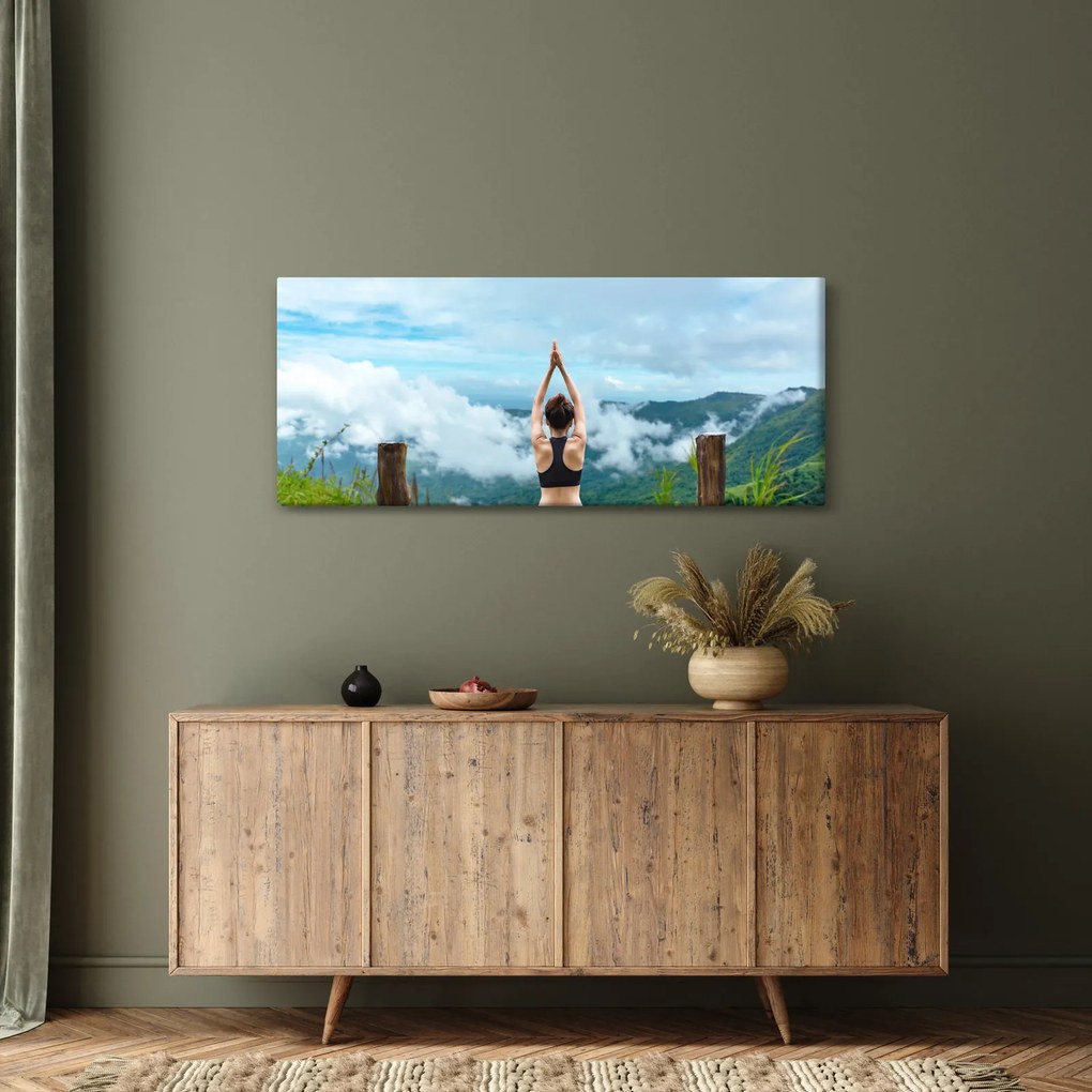 Tablou - Yoga (120x50 cm)