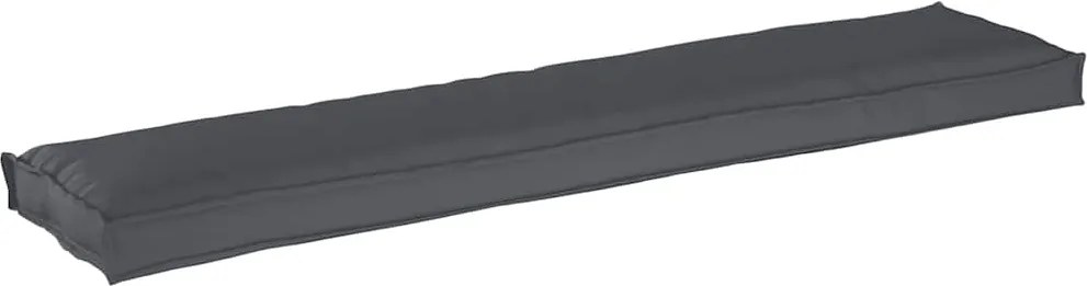 vidaXL Perna pentru palet Antracit 180 x 40 x 8 cm Material Oxford