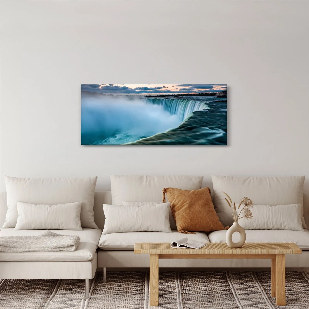 Tablou cu cascadele (120x50 cm)