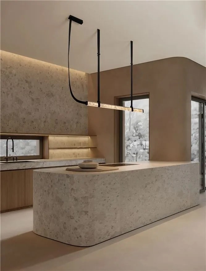 Lustra LED suspendata design decorativ VALLEY L-125,5cm