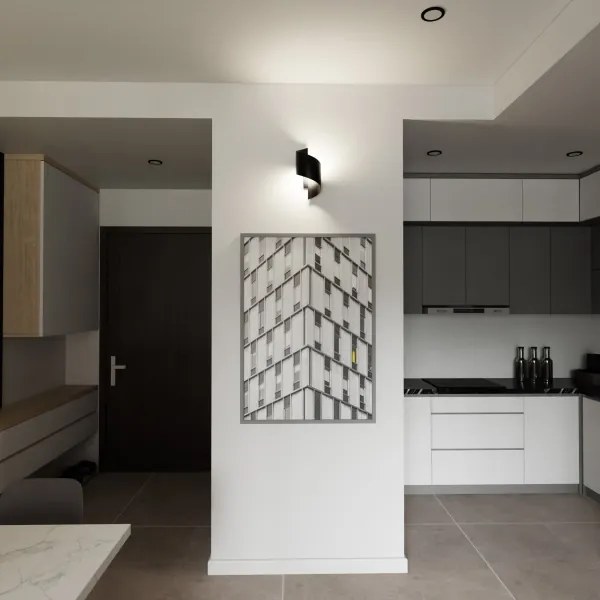 Aplică SPINER 1xG9/8W/230V negru