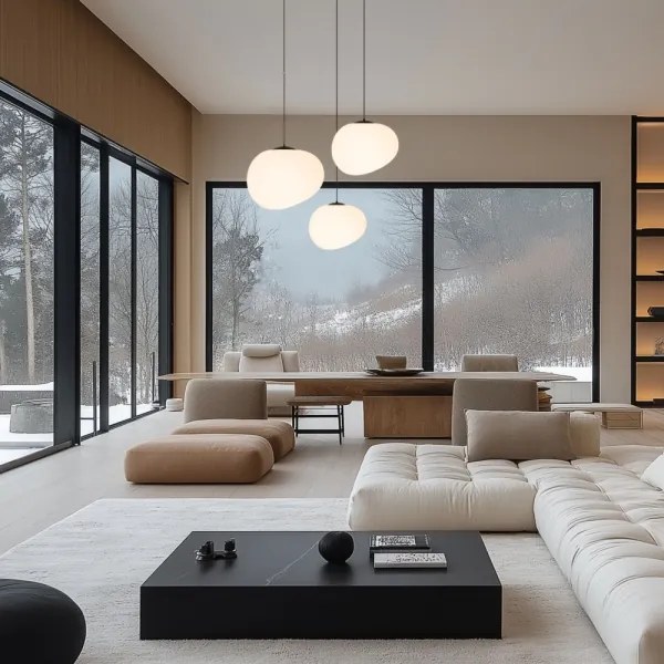 Lustră pe cablu STONES 1xE27/40W/230V d. 30 cm