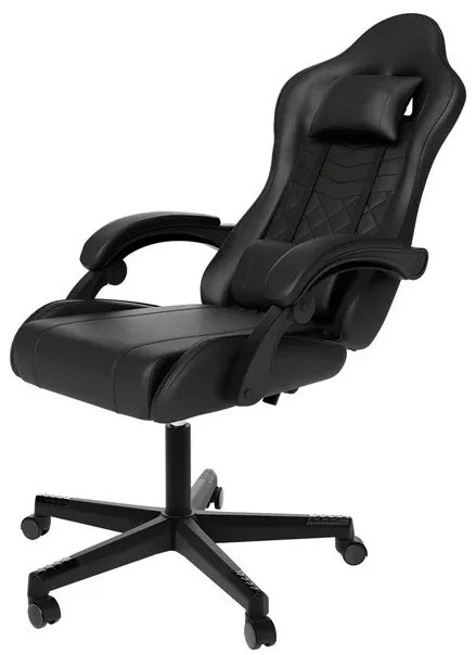 Juskys Scaun de birou HyperSeat - negru