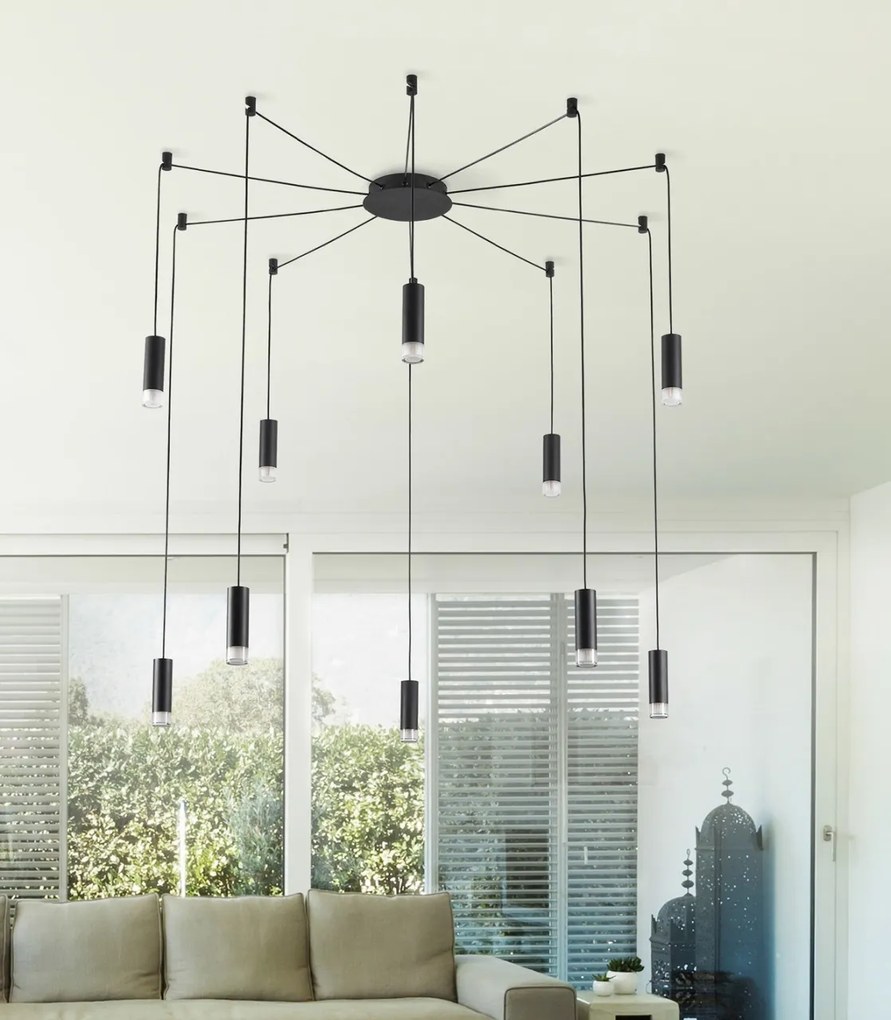 Accesoriu/ Cablu 6 metri cu dulie Ziko negru ZZ AZ2680