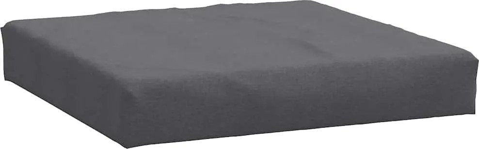 vidaXL Pernă de paleți, melanj antracit, 60x60x9,5 cm, material textil