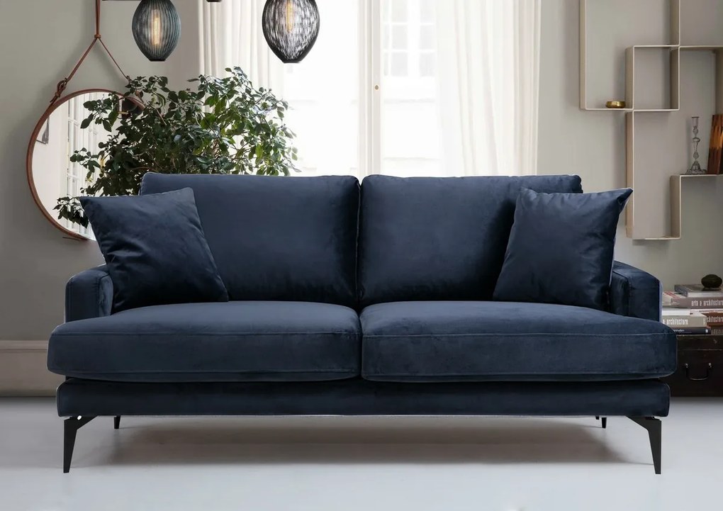 Canapea Papira 2 Navy Blue