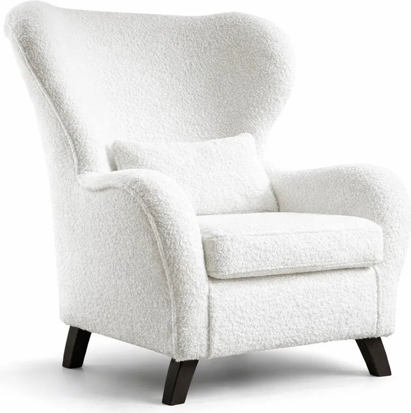 Fotoliu cu spătar înalt alb Miuf - Miuform