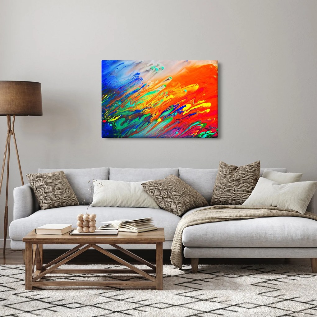 Tablou - Abstract colorat (90x60 cm)