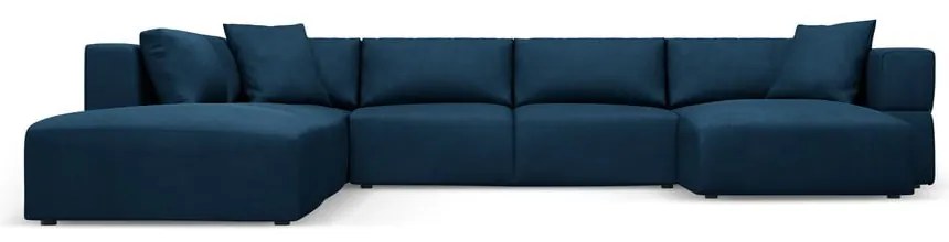 Colțar albastru (cu colț pe partea stângă /în formă de "U") Esther – Milo Casa