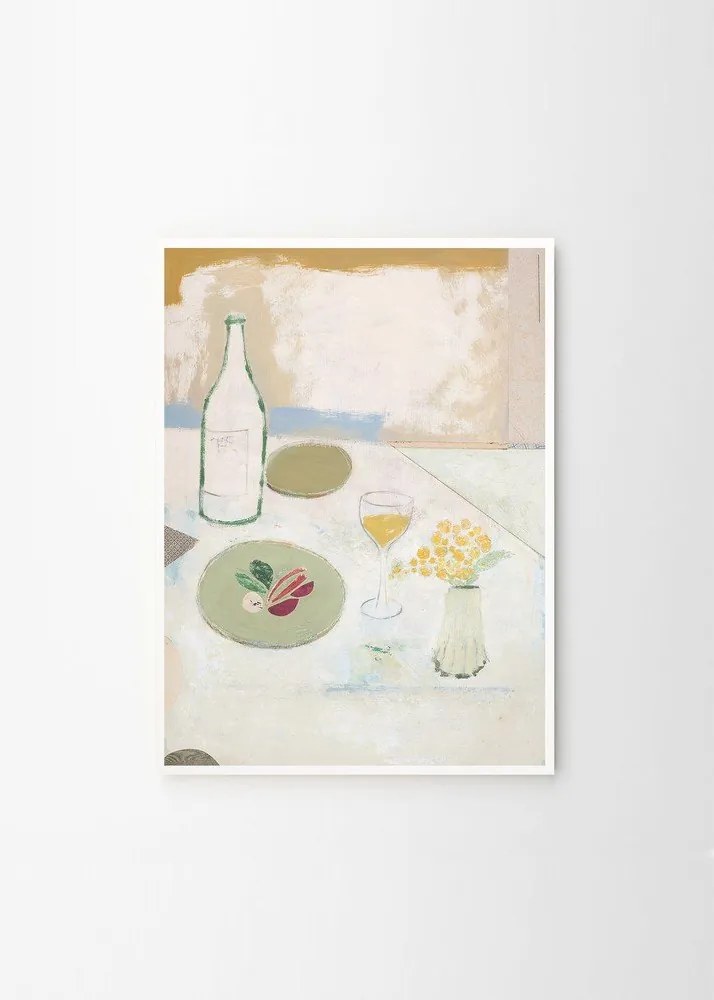 Poster 30x40 cm Fleurs Jaunes – Max Ososki – The Poster Club