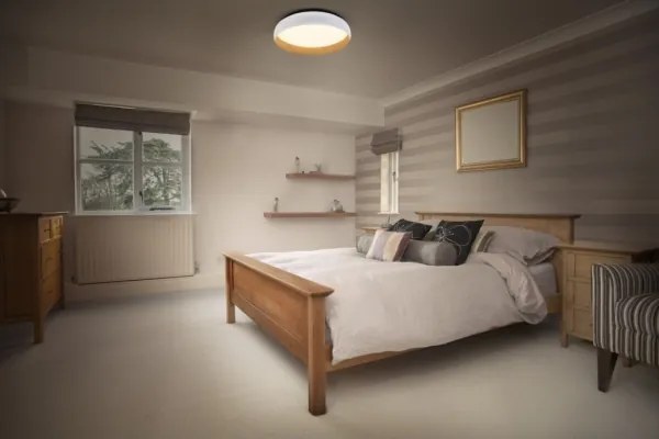 Osram - Plafonieră LED reglabilă ORBIS LIVIA LED/16W/230V, Ø 30 cm, alb/maro