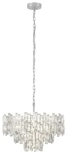 Lustră pe lanț CALMEILLES 10xE14/25W/230V d. 63 cm Eglo 39626