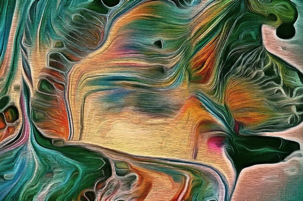 Tapet abstracție psihedelică