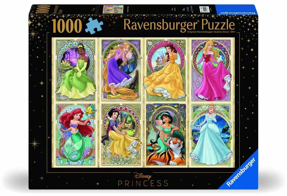 PUZZLE PRINTESELE DISNEY 1000 PIESE DESIGN NOU - RAVENSBURGER (RVSPA00497)