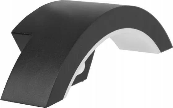 Aplică LED de perete pentru exterior cu senzor LED/10W/230V IP54 negru