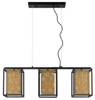 Lucide 21422/03/30 – Lustră LED pe cablu SANSA 3×E27/40W/230V