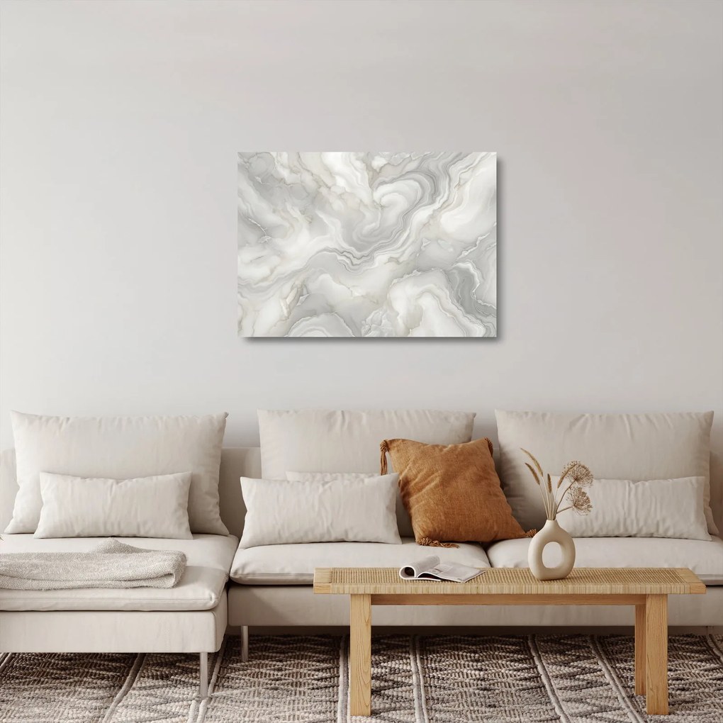 Tablou pe sticlă - Textura de marmură naturală (70x50 cm)