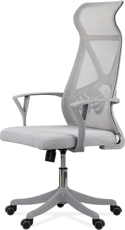 RESIGILAT - Scaun de birou din mesh OFF 431 gri deschis