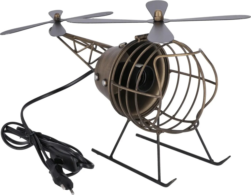 Lampa de masa Stil Industrial Elicopter L 40 cm