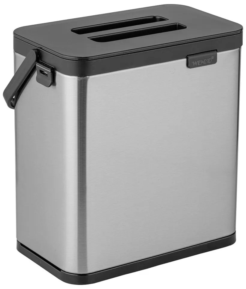 Recipient pentru deșeuri compostabile argintiu mat 3 l Colin – Wenko