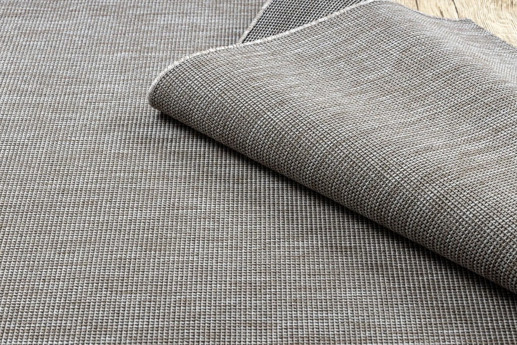 Covor sisal Floorlux 20580 simplu, culoare, solidă - argint / negru