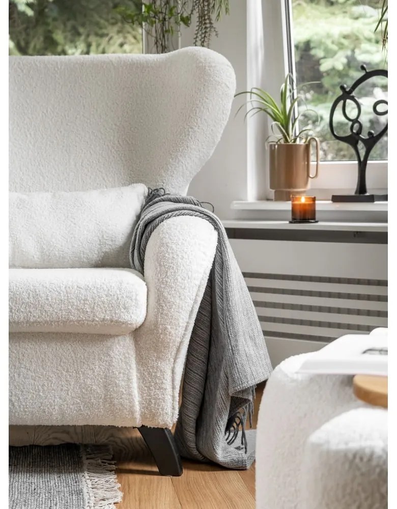 Fotoliu cu spătar înalt alb Miuf - Miuform