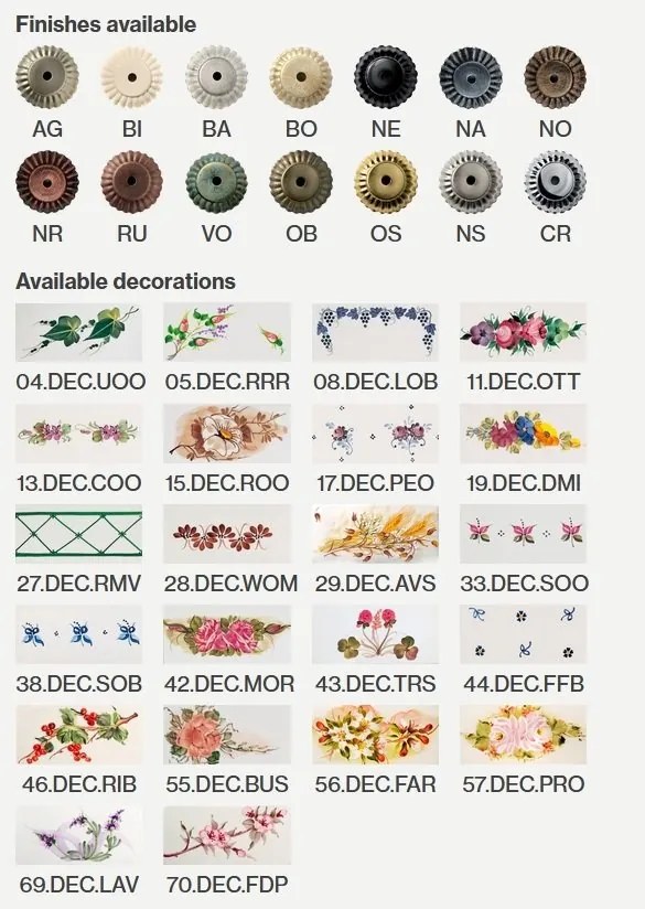 Aplica cu 3 spoturi realizata manual din ceramica SAVONA