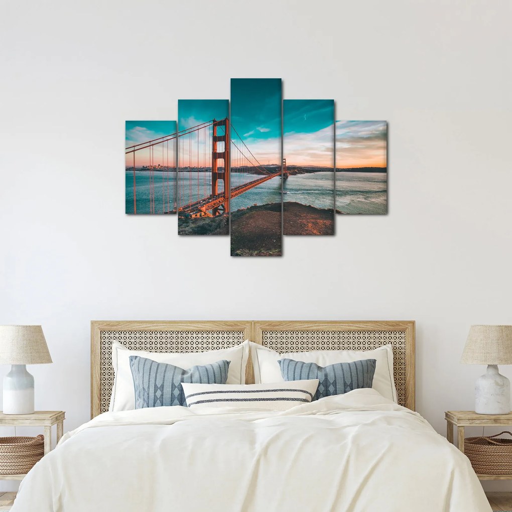 Tablou - Golden Gate, San Francisco (150x105 cm)