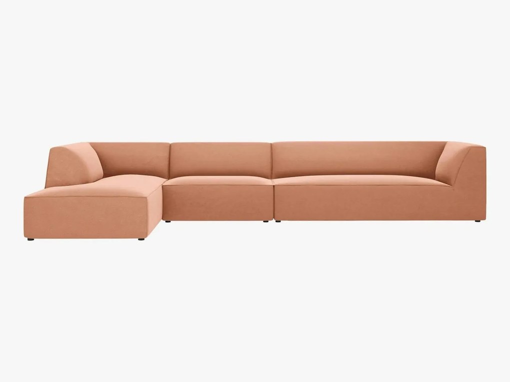 Coltar 5 locuri Ruby catifea L366 cm