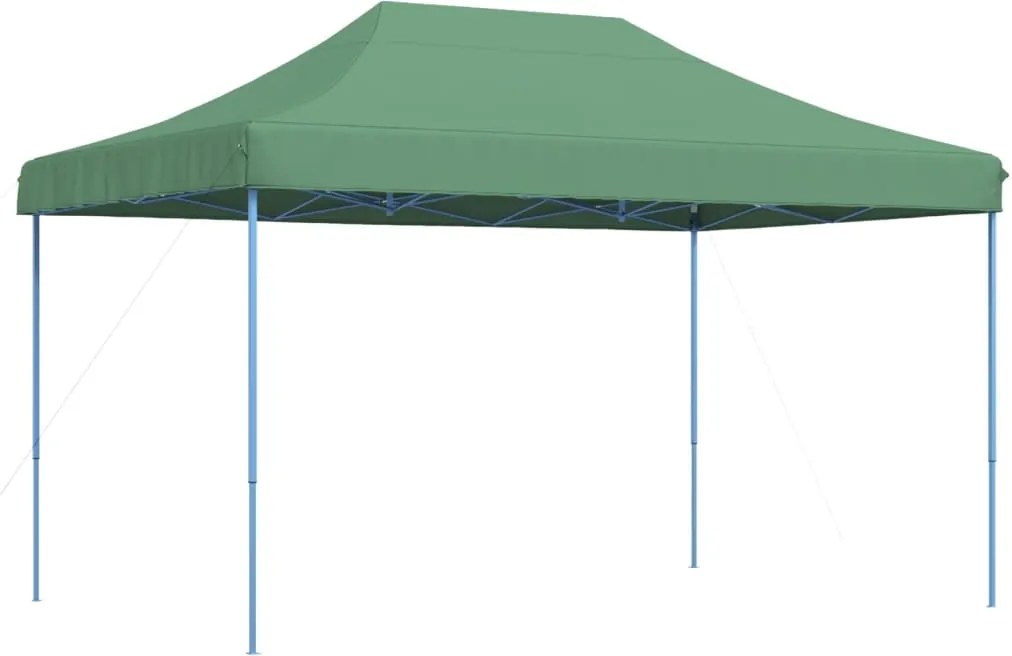vidaXL Cort de petrecere pliabil Pop-Up, verde, 440x292x315 cm