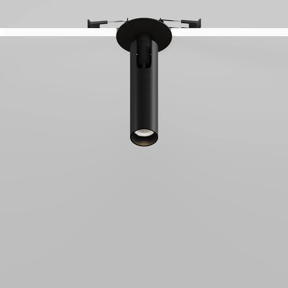 Mini Spot LED incastrabil directionabil iluminat tehnic Focus T negru