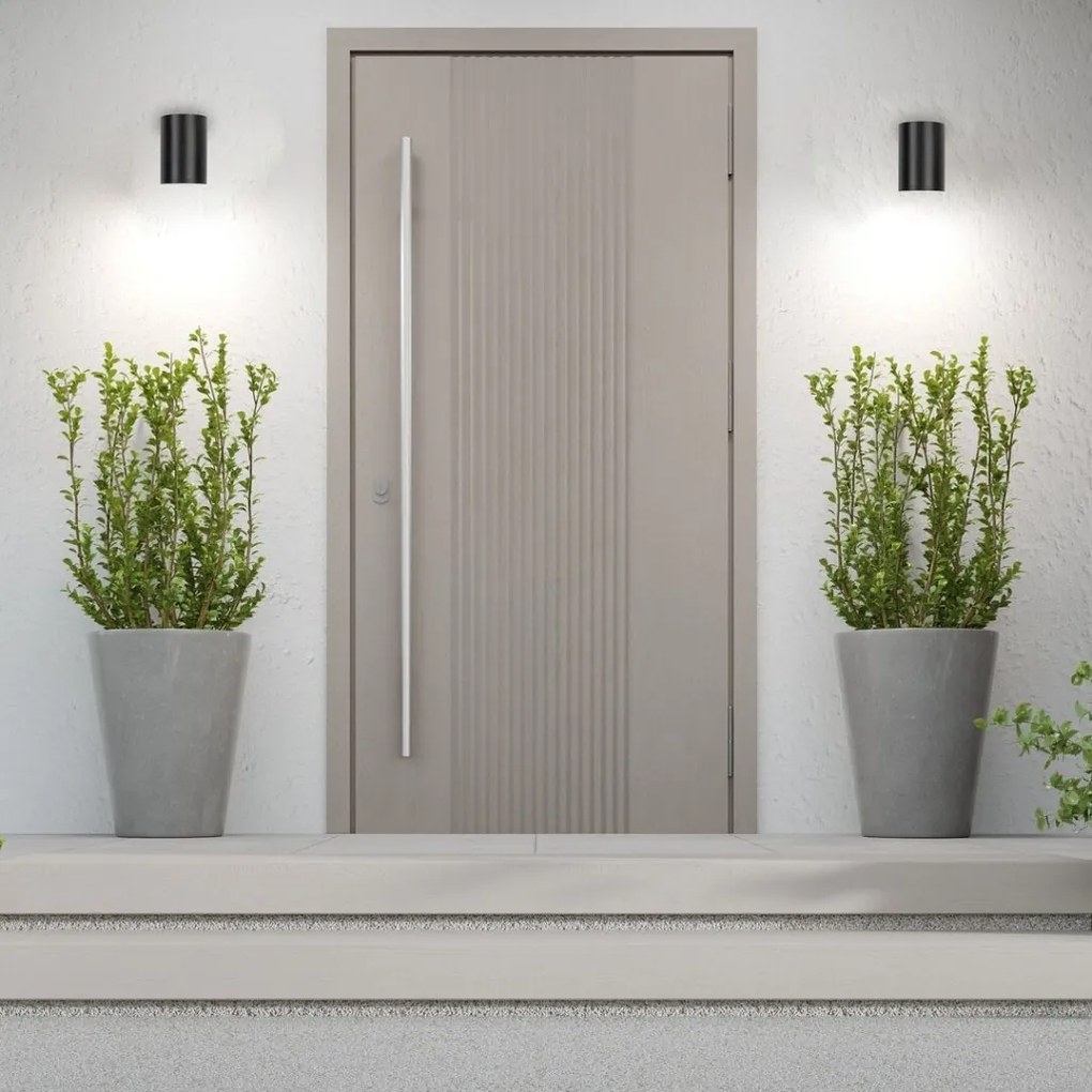 Aplica LED iluminat exterior ambiental, Protectie IP65 Urfa I negru