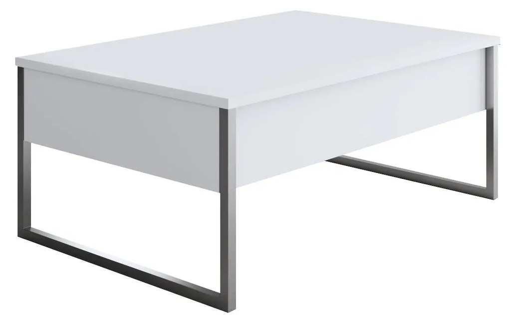 Măsuță de cafea Luna 1 (Alb + Argintiu) . 1102327