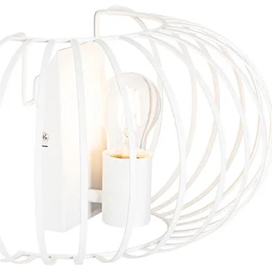 Lampa de perete de design alb 39 cm - Johanna