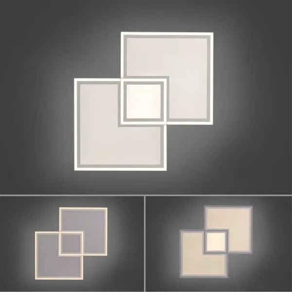 Plafonieră LED dimabilă EDGING LED/51W/230V Leuchten Direkt 14855-16 + telecomandă