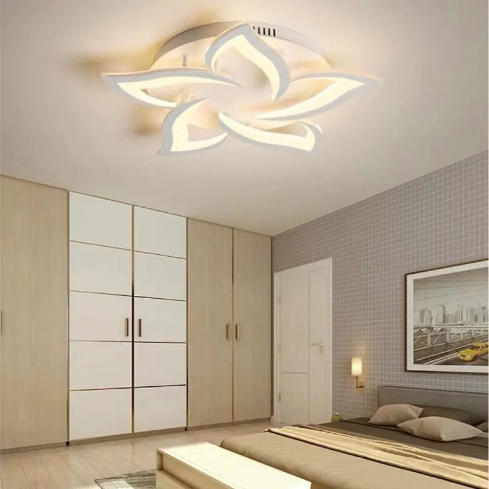 Lustra Led Cu Telecomanda, EsnM027-5, 90w, 66 cm