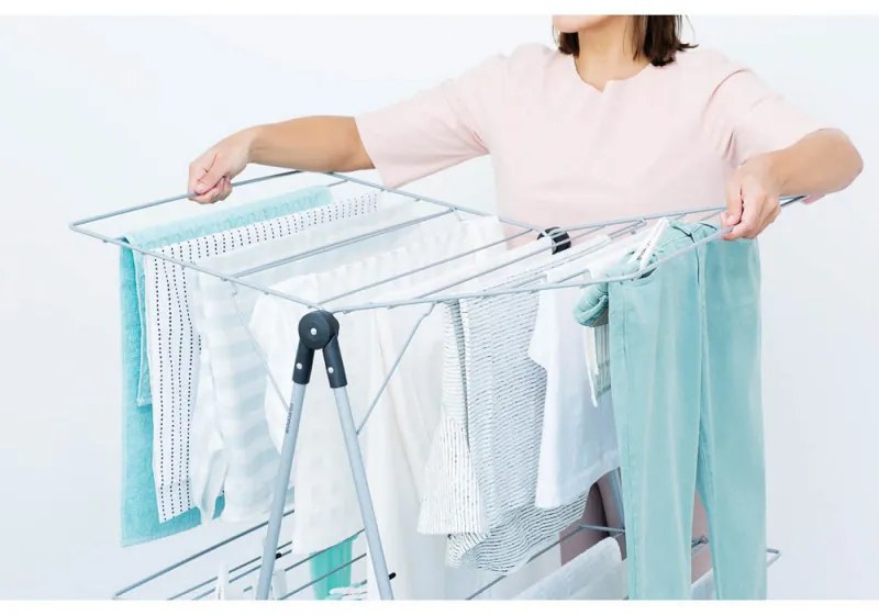 Brabantia "turn" cameră 90300183, 23 m, Pliabil ușor, Reglabil, Gri metalic