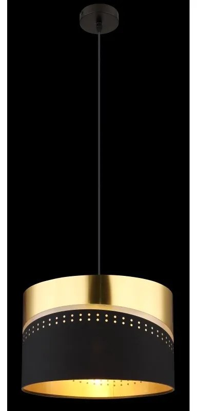 Lustra/Pendul modern OR negru/auriu