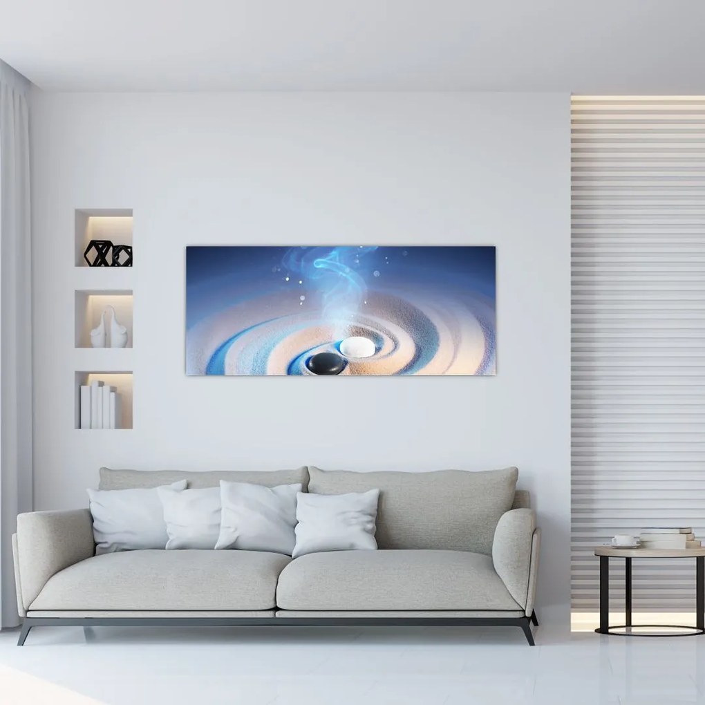 Tablou - Yin-yangul eteric (120x50 cm)