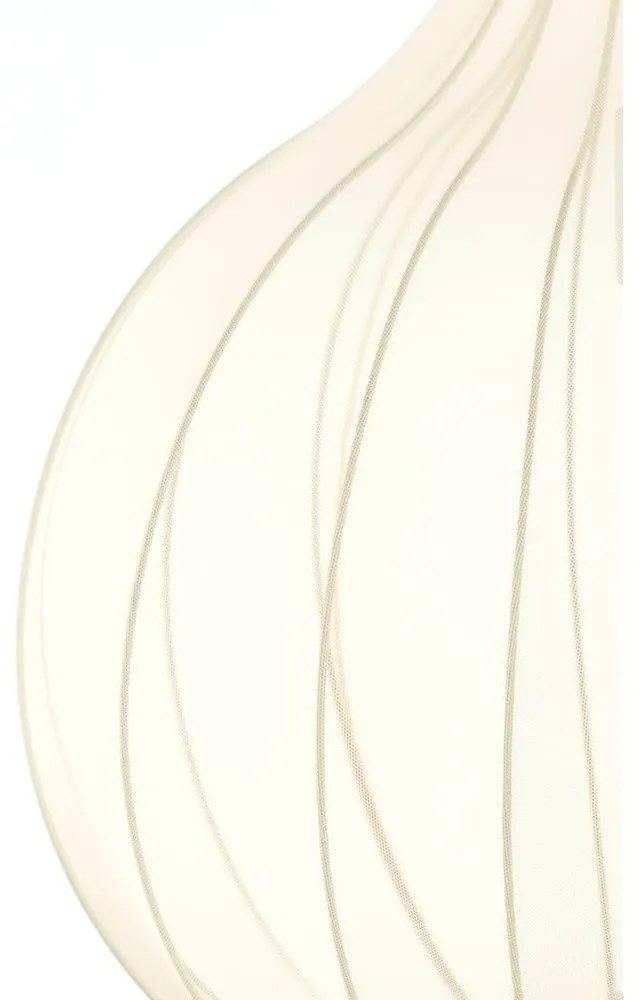 Lustră bej cu abajur textil ø 50 cm Elati – Light &amp; Living