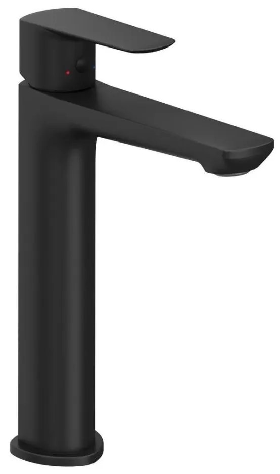 Ravak X070477 - Baterie pentru lavoar LIFE 24 cm neagră