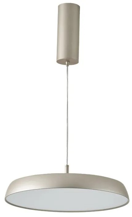 Lustra/Pendul LED modern CLARA 15 champagne