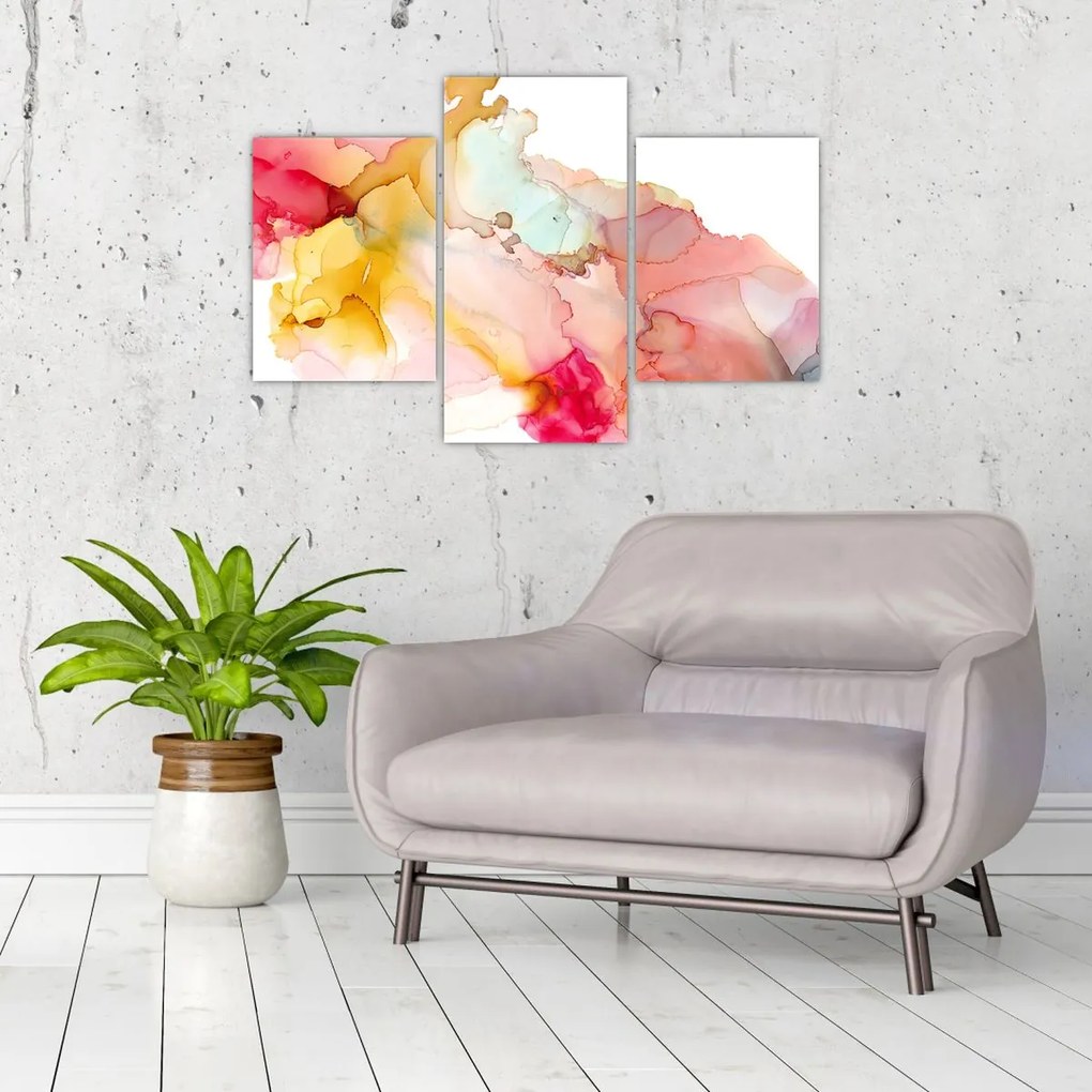 Tablou - Abstract din cerneală (90x60 cm)