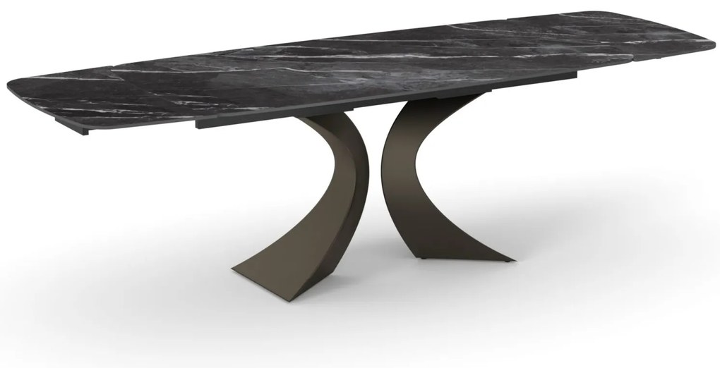 Masa ceramica extensibila Clepsydra 180 cm /90 cm / H 77 cm